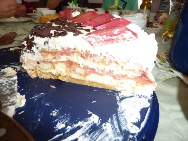 Torten: Rhabarber-Tiramisu-Torte - Rezept - Bild Nr. 18