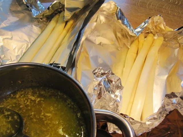 Rezept: Spargel aus der Alufolie ... Bild Nr. 3 Spargel aus der Alufolie ... - Rezept - Bild Nr. 3