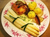 Spargel aus der Alufolie ... - Rezept