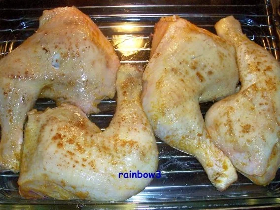 Kochen: Zwiebel-Hähnchenschenkel - Rezept - Bild Nr. 6