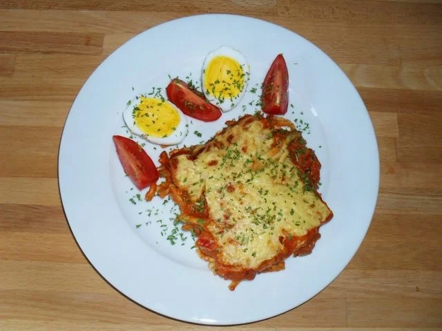 Spätzle - Gemüse - Auflauf - Rezept