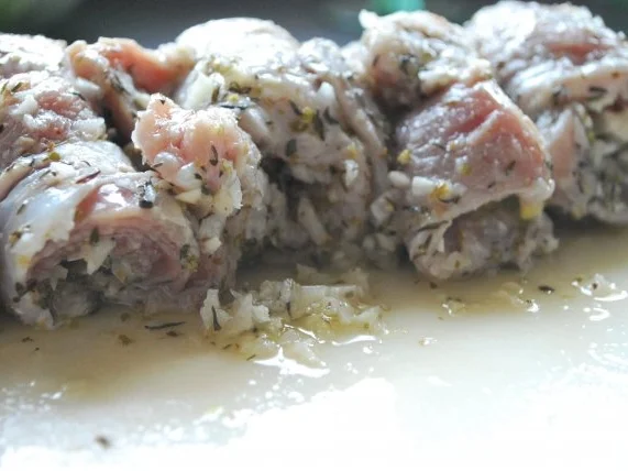 Rezept: Souvlaki-Spieße mit Feta vom Grill Bild Nr. 3 Souvlaki-Spieße mit Feta vom Grill - Rezept - Bild Nr. 3