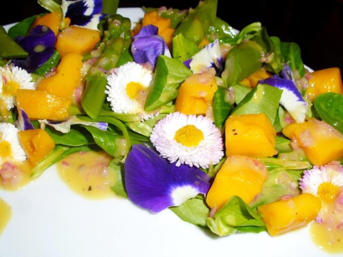 Salat: Frühlings-Blüten-Salat - Rezept - Bild Nr. 2