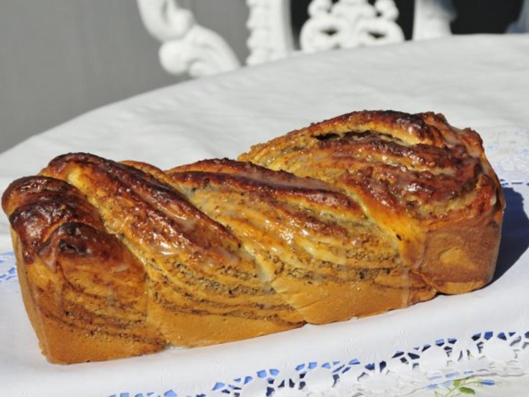 Nuss Marzipan Zopf - einfach - von tonka