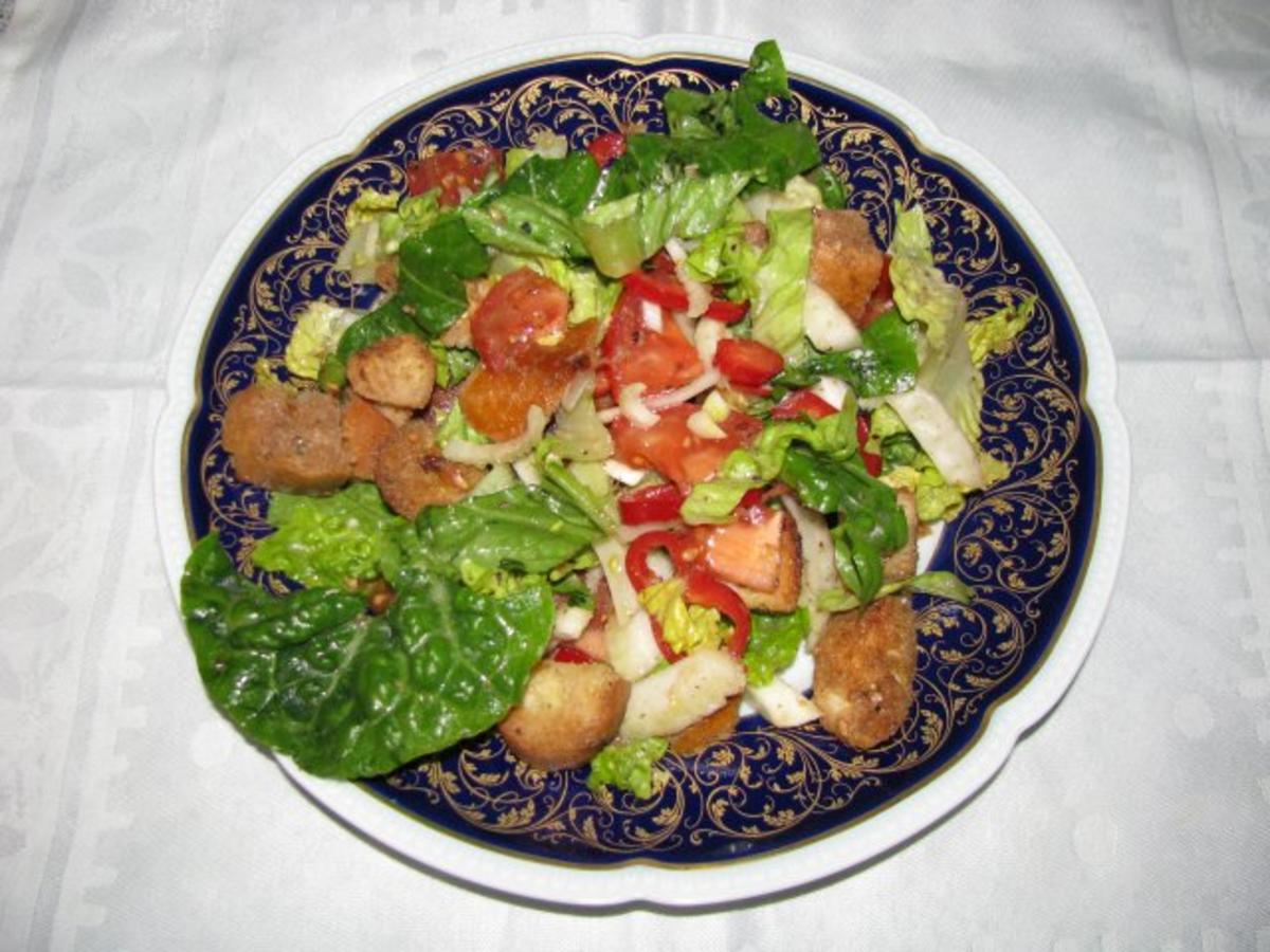 Salate: Brotsalat - Rezept