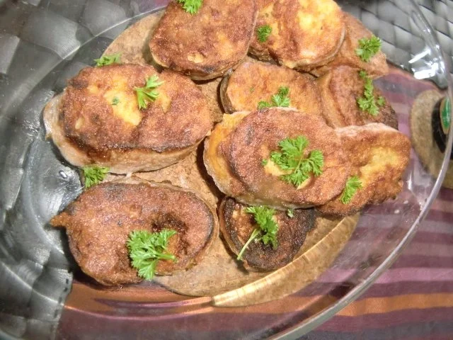 Rezept: Arme Ritter, mit einem bunten Salat Bild Nr. 4 Arme Ritter, mit einem bunten Salat - Rezept - Bild Nr. 4