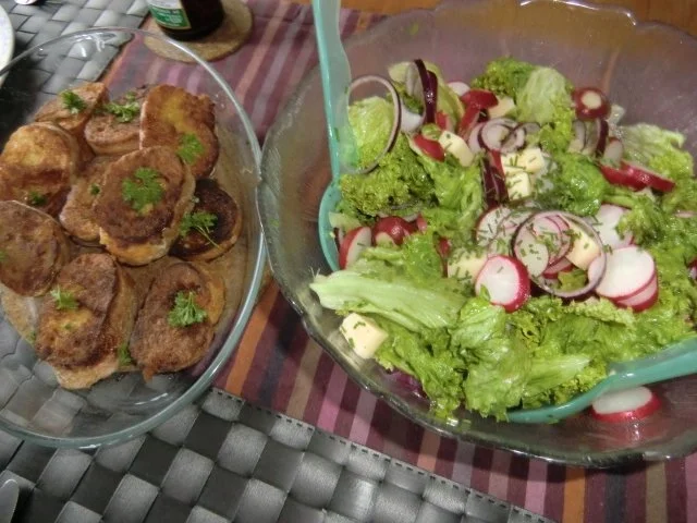 Rezept: Arme Ritter, mit einem bunten Salat Bild Nr. 5 Arme Ritter, mit einem bunten Salat - Rezept - Bild Nr. 5