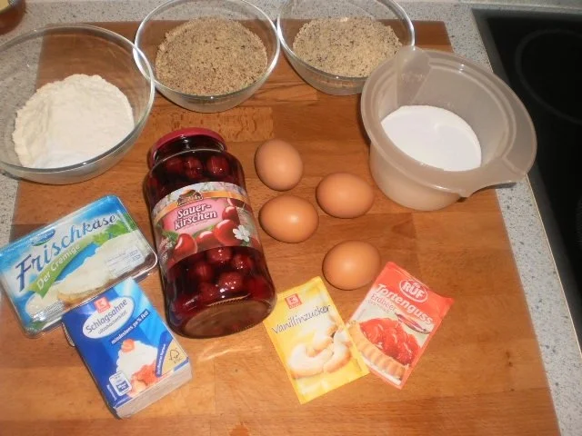 Kirsch-Frischkäse-Kuchen - Rezept - Bild Nr. 2