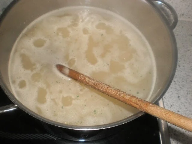 Hähnchenbrust im Kochschinkenmantel ~ grüner Spargel - Rezept - Bild Nr. 8