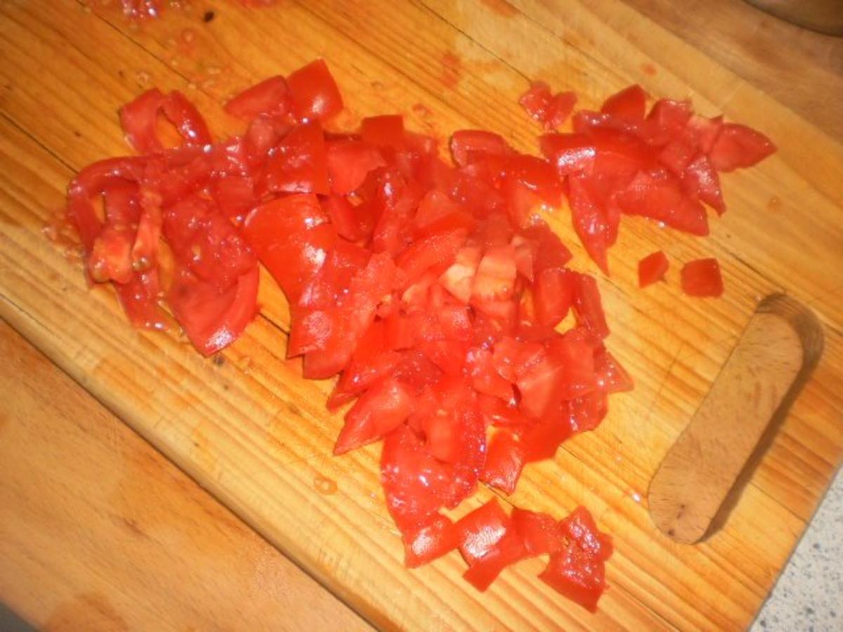 Spargel weiß - Kammscheiben - -Schweinbauchscheiben- Tomaten-Béchamel - Rezept - Bild Nr. 5