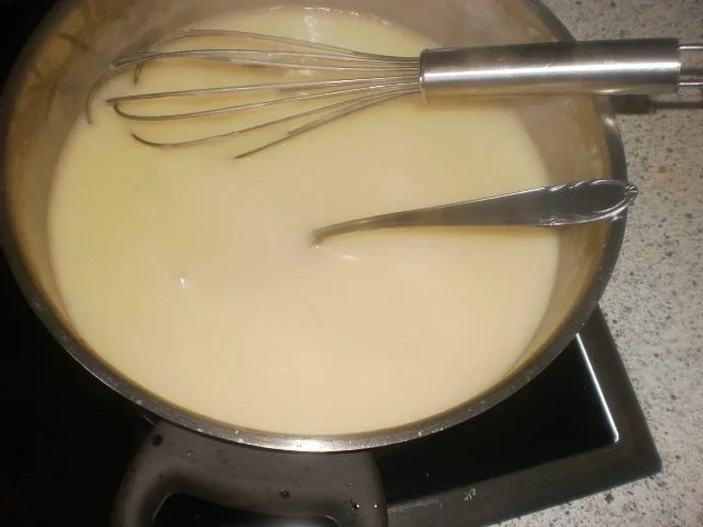 Rezept: Spargel weiß - Kammscheiben - -Schweinbauchscheiben- Tomaten-Béchamel Bild Nr. 7 Spargel weiß - Kammscheiben - -Schweinbauchscheiben- Tomaten-Béchamel - Rezept - Bild Nr. 7