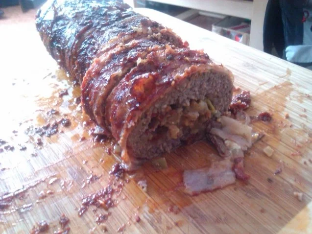 Rezept: Bacon Bomb Mediterran Bild Nr. 4 Bacon Bomb Mediterran - Rezept - Bild Nr. 4