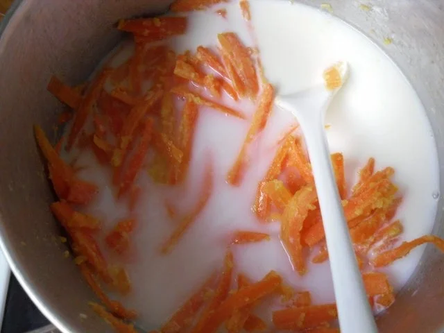 Eier-Möhren-Erbsen-Ragout - Rezept - Bild Nr. 4