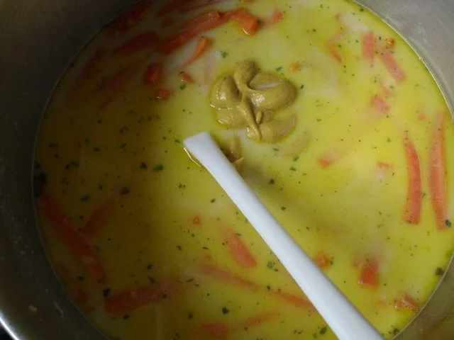 Eier-Möhren-Erbsen-Ragout - Rezept - Bild Nr. 6