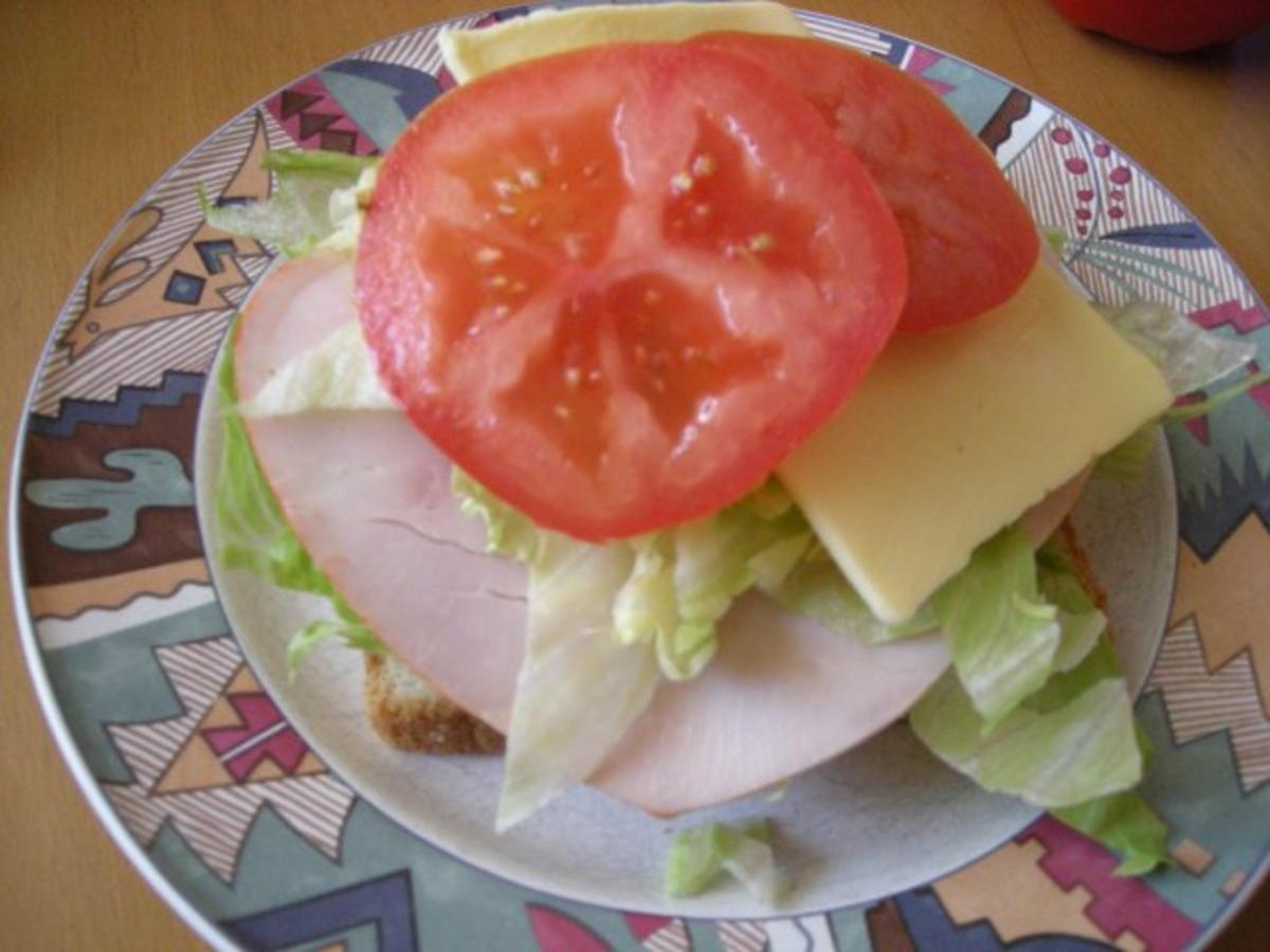 Sandwich zum Abendessen - Rezept