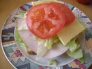 Sandwich zum Abendessen - Rezept