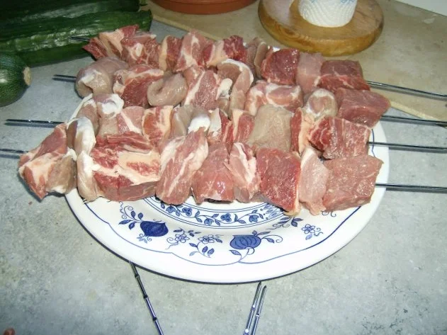 Rezept: Grillspieße oder Peters Einbildungsraznjici Bild Nr. 6 Grillspieße oder Peters Einbildungsraznjici - Rezept - Bild Nr. 6