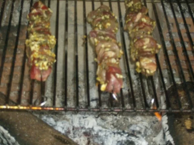 Rezept: Grillspieße oder Peters Einbildungsraznjici Bild Nr. 8 Grillspieße oder Peters Einbildungsraznjici - Rezept - Bild Nr. 8