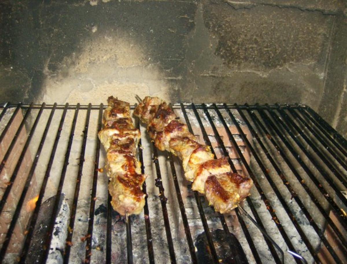 Grillspieße oder Peters Einbildungsraznjici - Rezept