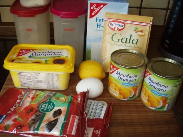 Rezept: Mohn-Mandarinen-Torte Bild Nr. 2 Mohn-Mandarinen-Torte - Rezept - Bild Nr. 2