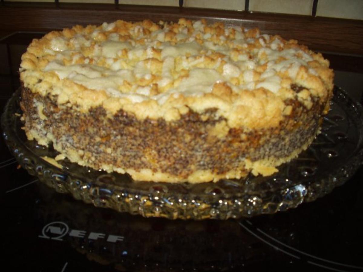 Mohn Mandarinen Torte - einfach - von coko