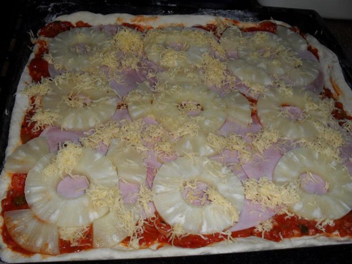 Pizza Hawaii - Rezept - Bild Nr. 10