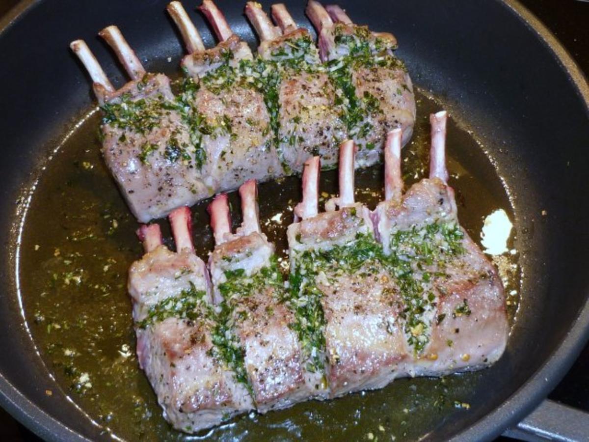 Lamm Krone und grüner Spargel - einfach - von hoerbi Lamm Krone und grüner Spargel - einfach - von hoerbi