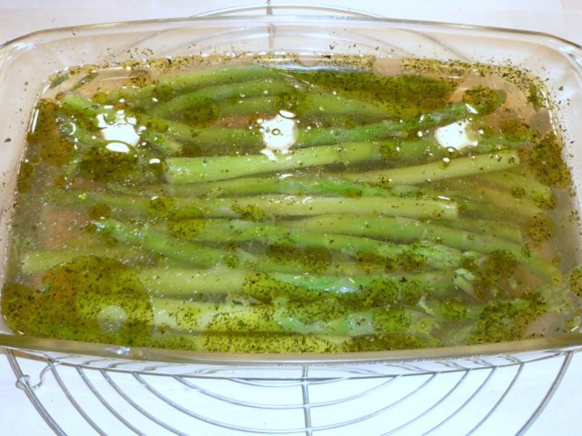 Lamm Krone und grüner Spargel - einfach - von hoerbi