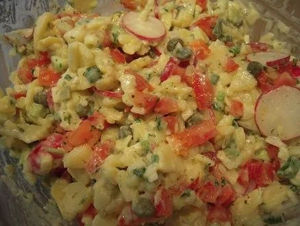 Rezept: Sommerlicher Kartoffelsalat Bild Nr. 5 Sommerlicher Kartoffelsalat - Rezept - Bild Nr. 5