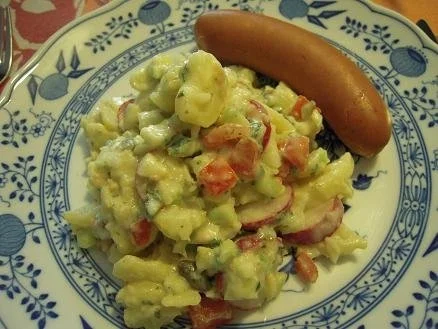 Rezept: Sommerlicher Kartoffelsalat Bild Nr. 6 Sommerlicher Kartoffelsalat - Rezept - Bild Nr. 6