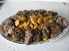 Fleisch: Lammkeule mit Kräuter-Parmesan-Kruste - Rezept