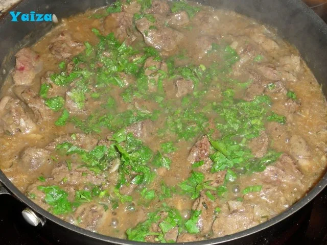 Higado de pollo en salsa de Jerez - Rezept - Bild Nr. 8