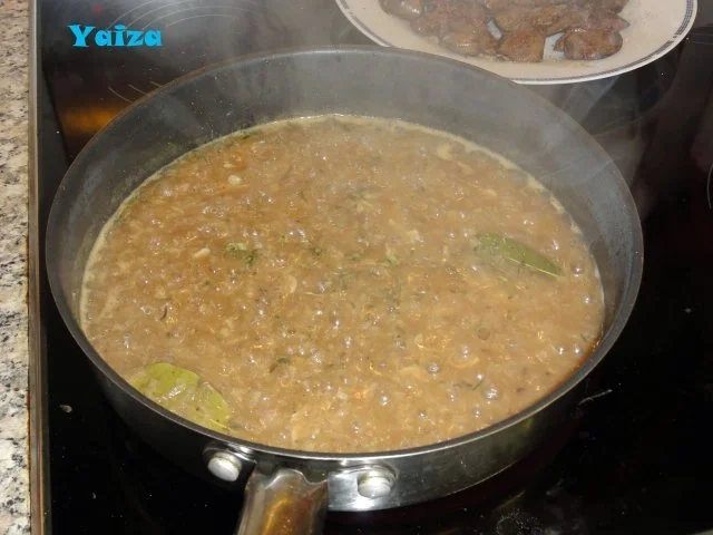 Higado de pollo en salsa de Jerez - Rezept - Bild Nr. 7