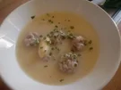 Spargelcremesuppe mit Klößchen a la Angie - Rezept