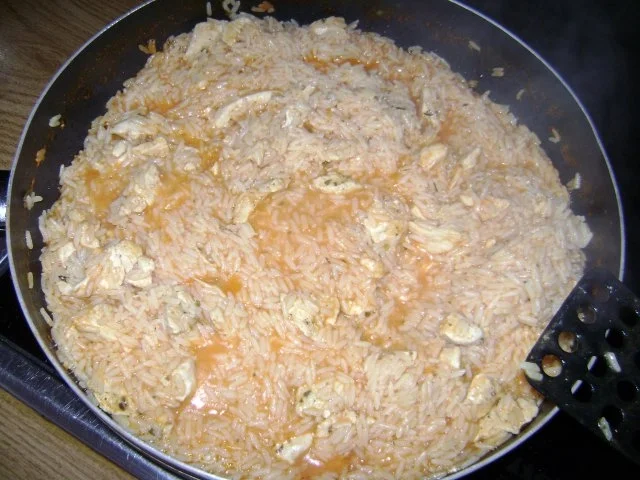 Reispfanne mit Hähnchen - Rezept - Bild Nr. 4