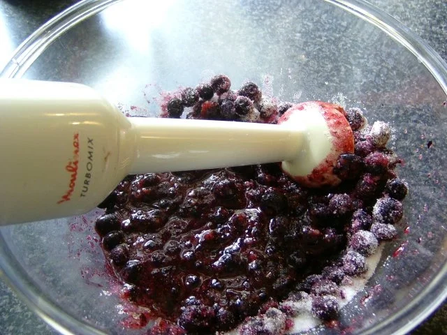 " BLUE ICE  "   SAHNETORTE - Rezept - Bild Nr. 5