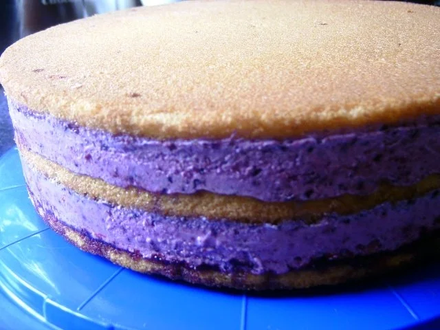 " BLUE ICE  "   SAHNETORTE - Rezept - Bild Nr. 9