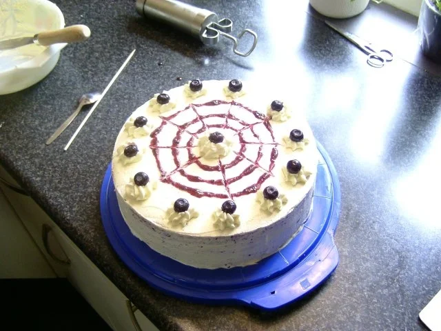 " BLUE ICE  "   SAHNETORTE - Rezept - Bild Nr. 13