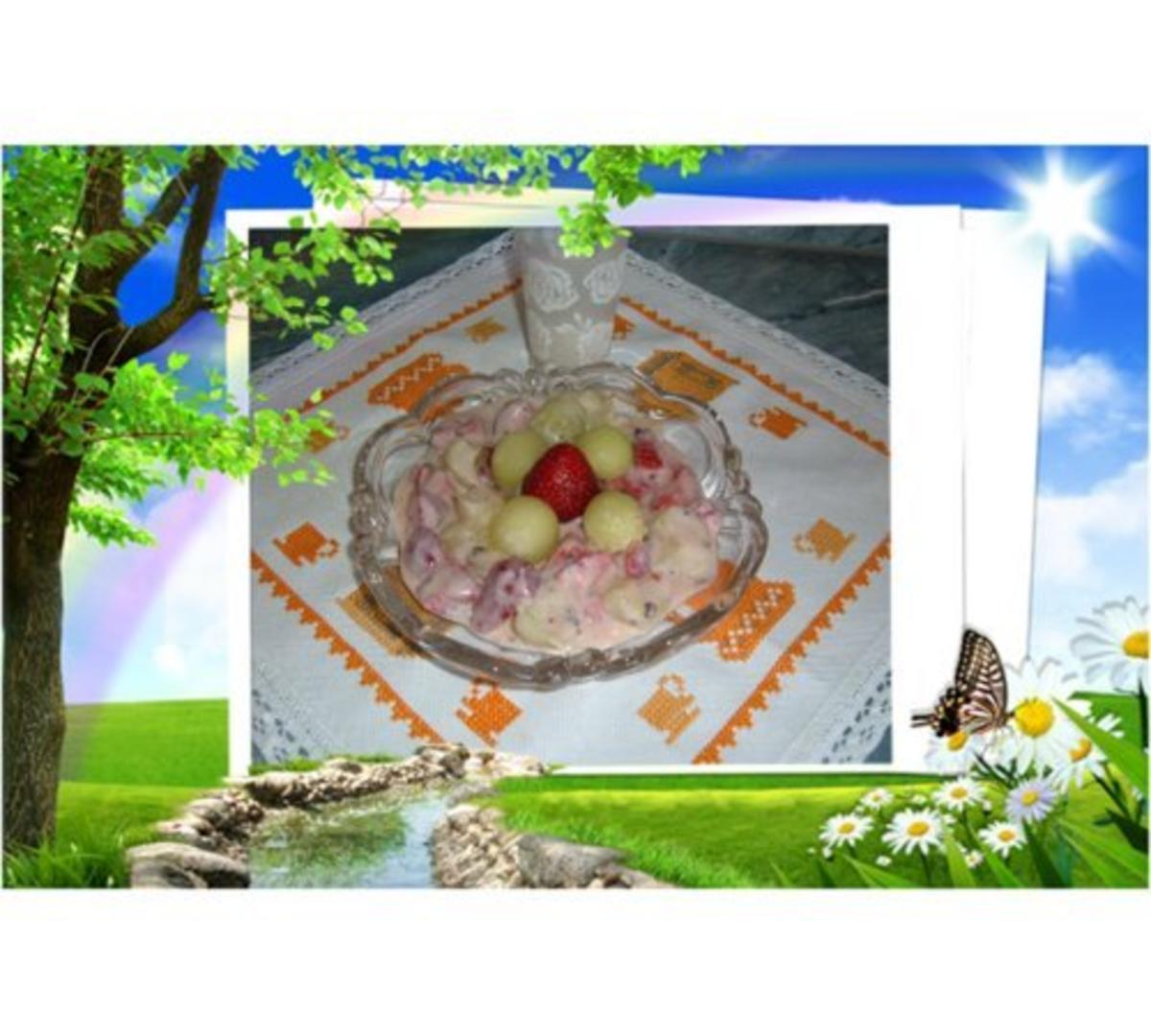 Dessert : Obst - Salat Rezept By SCHNEEROSE