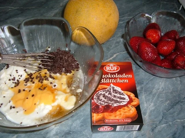 Rezept: Dessert : Obst - Salat Bild Nr. 2 Dessert : Obst - Salat - Rezept - Bild Nr. 2