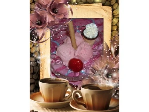 Eis : Erdbeer - Banane - Rezept