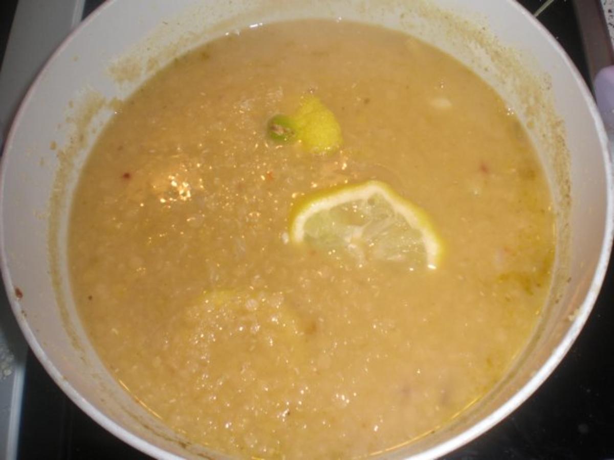 Linsen-Zitronensuppe mit Lammklößchen - Rezept - Bild Nr. 3