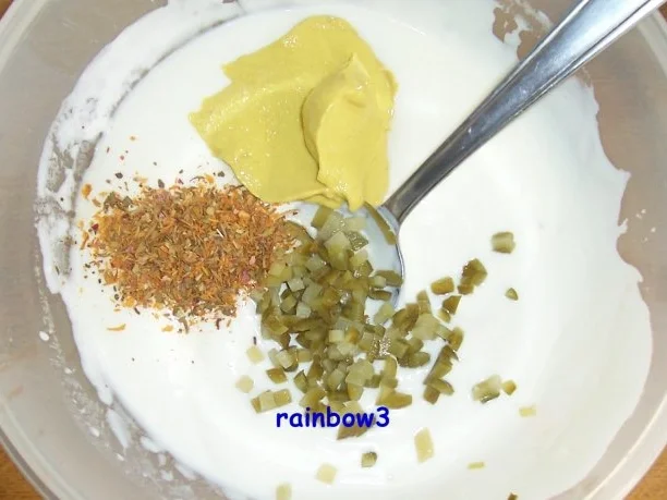 Salat: Kartoffelsalat mit Eierdressing - Rezept - Bild Nr. 2