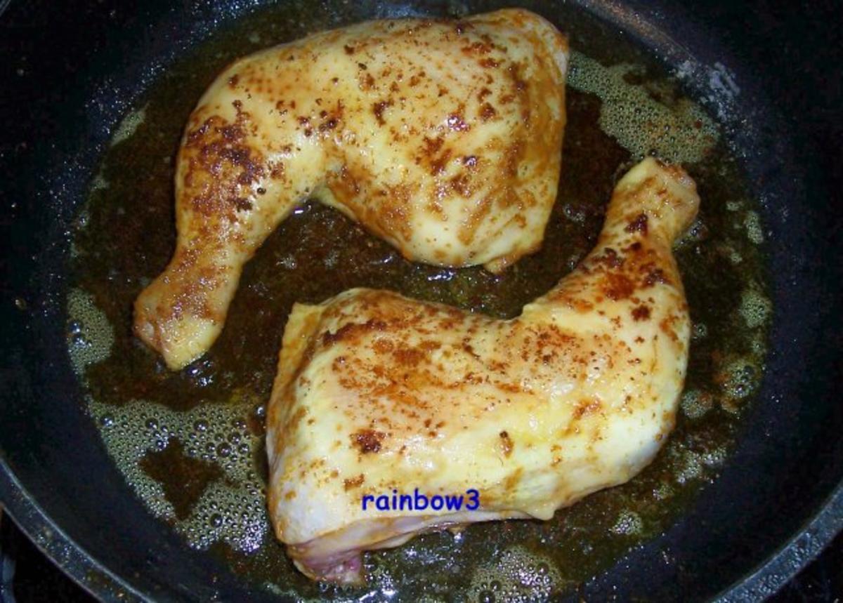Kochen: Hähnchenschenkel ... bei Niedrigtemperatur gegart - Rezept - Bild Nr. 4