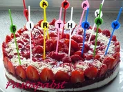 Schwarz-Weiße-Erdbeertorte - Rezept