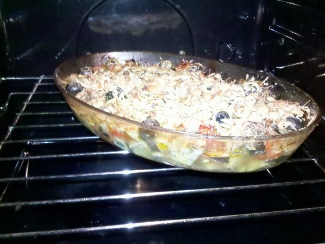 Rezept: Fleisch: Ajvar-Schnitzel unter der Haube Bild Nr. 5 Fleisch: Ajvar-Schnitzel unter der Haube - Rezept - Bild Nr. 5