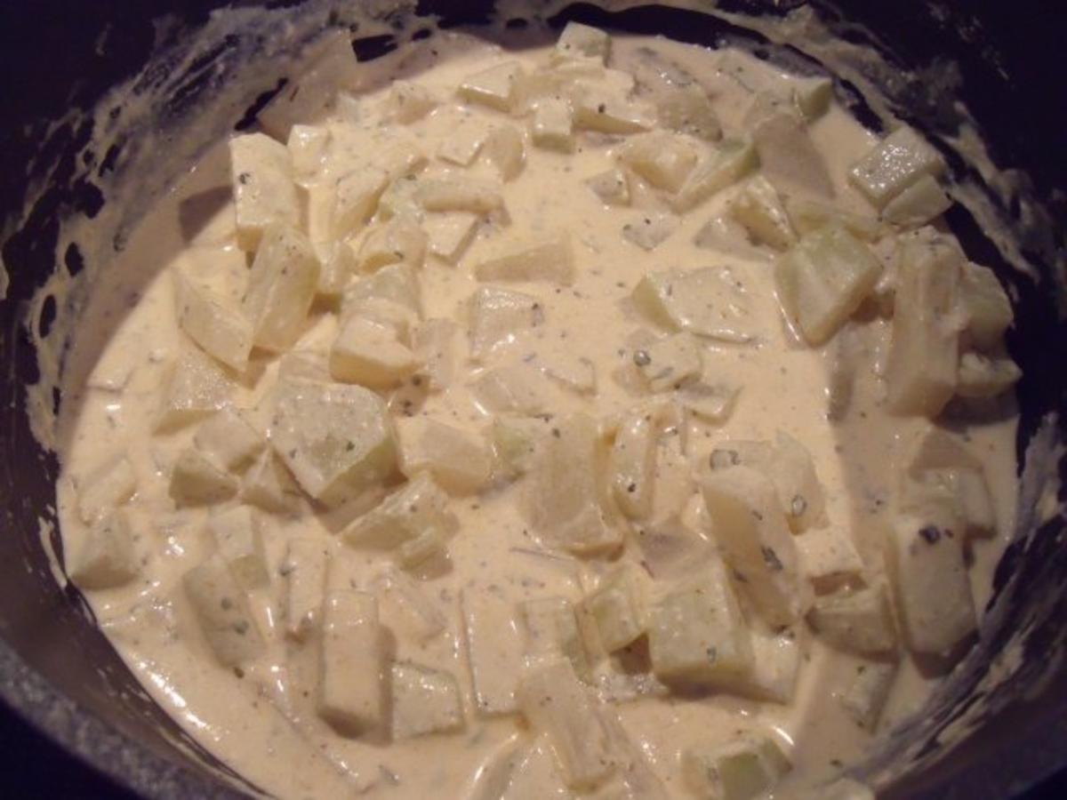 Kohlrabi mit Feta-Sauce - Rezept