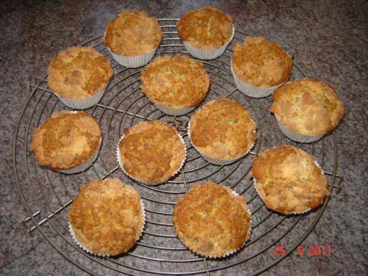Kuchen & Torten : Mohn-Streusel-Muffins - Rezept - Bild Nr. 6