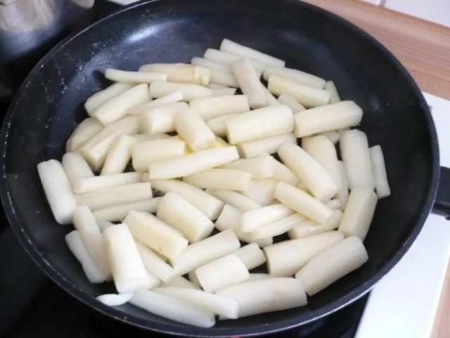 Gebratener Spargel mit  Filet - Rezept - Bild Nr. 2