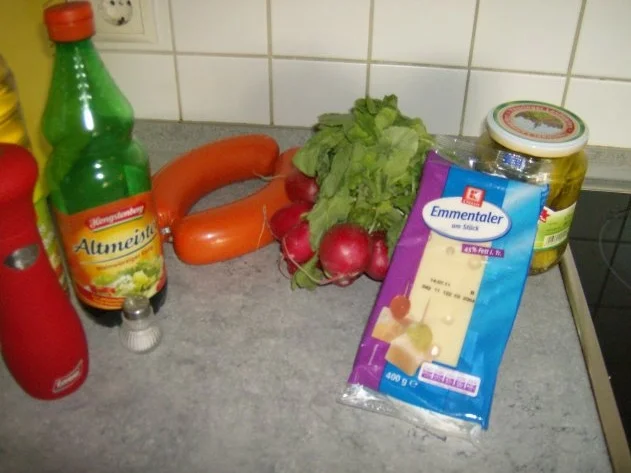 Rezept: Wurstsalat wie wir Ihn mögen Bild Nr. 2 Wurstsalat wie wir Ihn mögen - Rezept - Bild Nr. 2